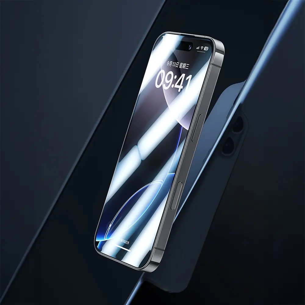 iPhone 17 Pro Mat Oyun Ekran Koruyucu + Uygulama Aparatı - Benks JoyTouch