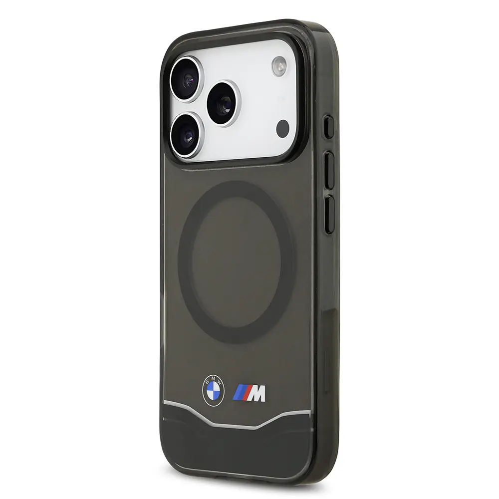 iPhone 17 Pro MagSafe Uyumlu Şeffaf Kılıf - BMW M Design