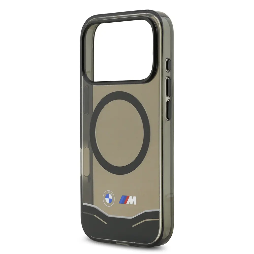 iPhone 17 Pro MagSafe Uyumlu Şeffaf Kılıf - BMW M Design