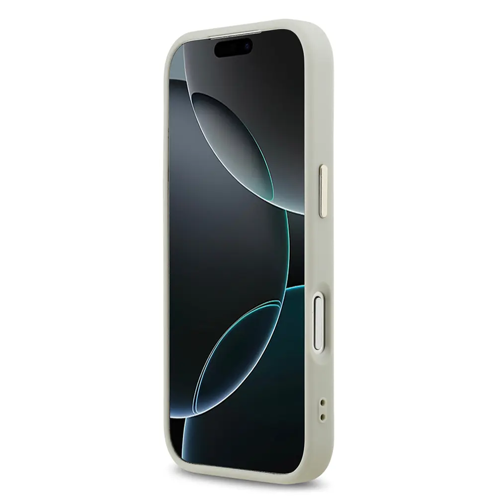 Apple iPhone 17 Pro Kılıf DKNY Orjinal Lisanslı M-safe Şarj Özellikli 3D Yazılı Checkered Pattern Kapak