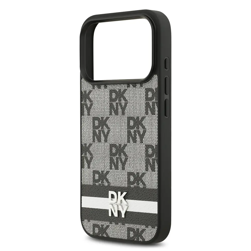 iPhone 17 Pro MagSafe Uyumlu Kılıf - DKNY 3D Metal Logo
