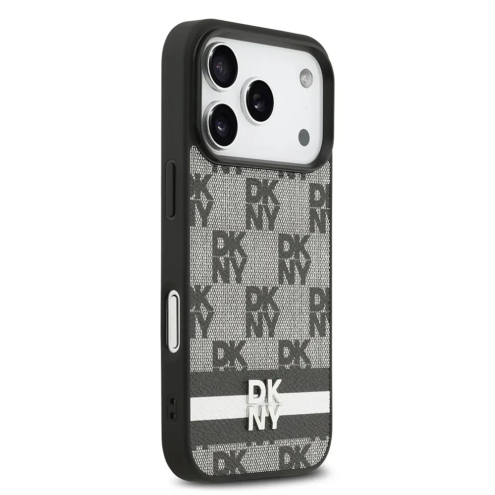 iPhone 17 Pro MagSafe Uyumlu Kılıf - DKNY 3D Metal Logo