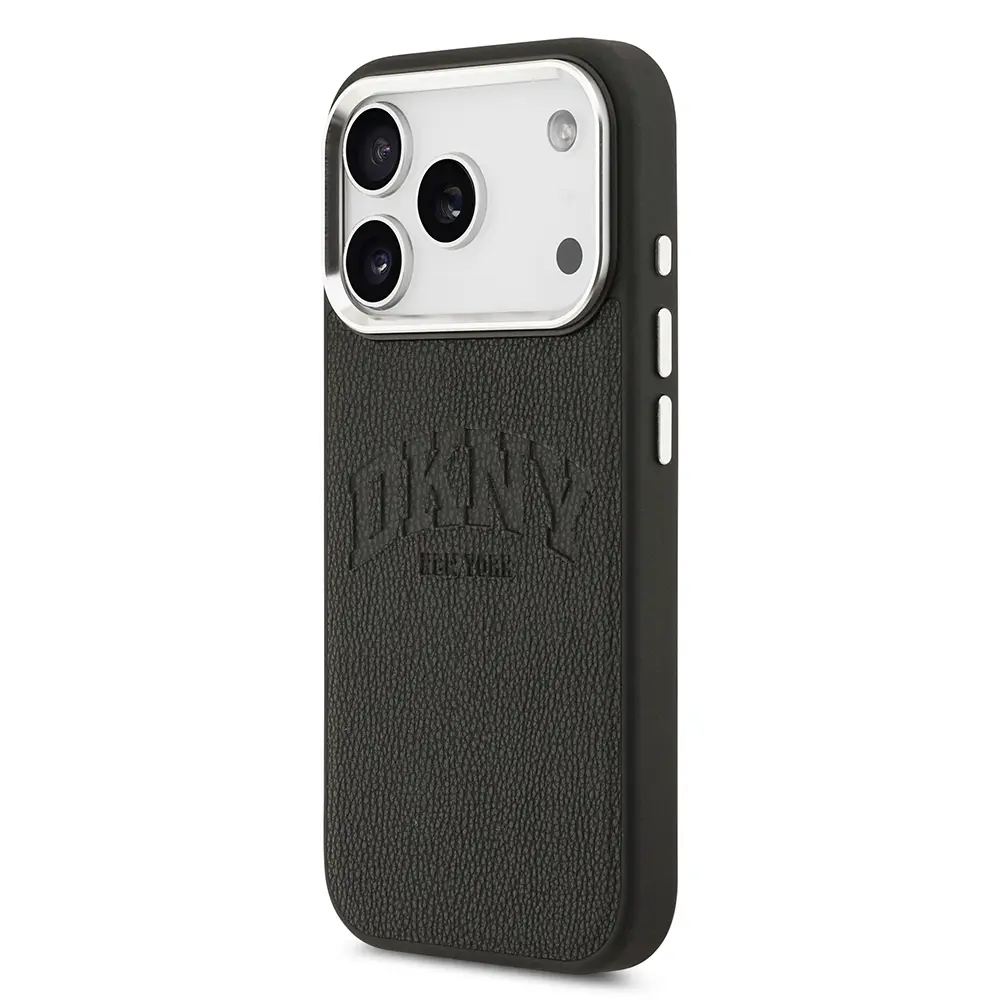 iPhone 17 Pro MagSafe Uyumlu PU Deri Kılıf - DKNY Lisanslı