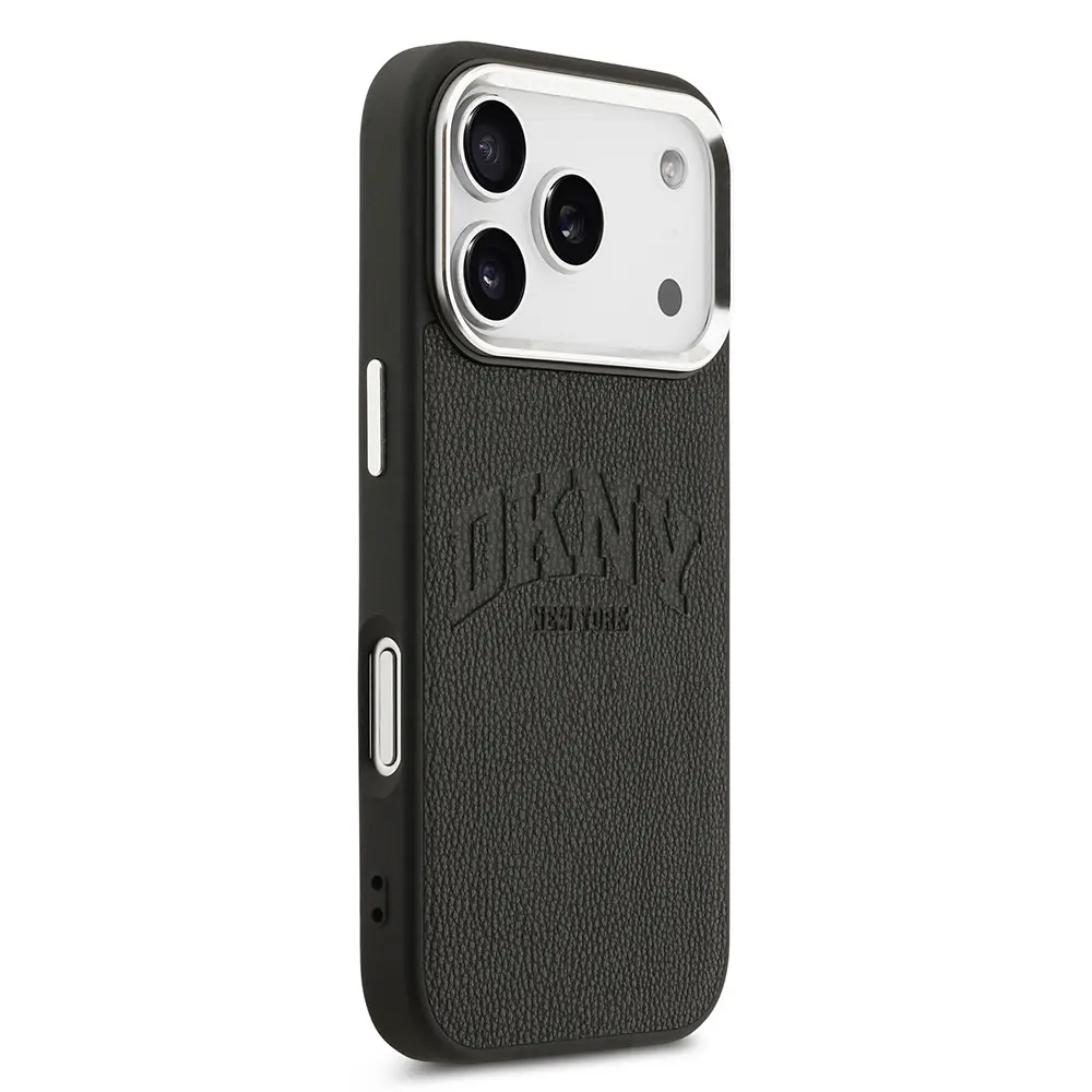 iPhone 17 Pro MagSafe Uyumlu PU Deri Kılıf - DKNY Lisanslı