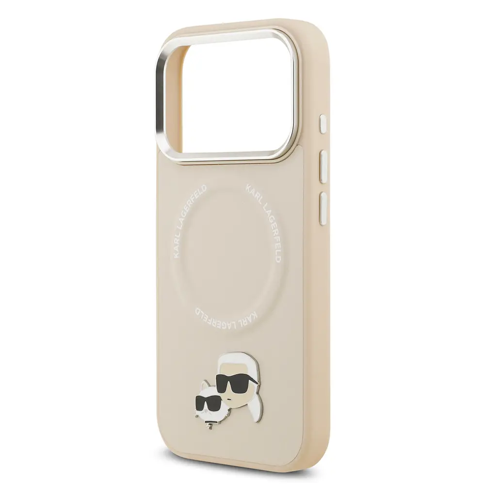 iPhone 17 Pro MagSafe Uyumlu PU Deri Kılıf - Karl Lagerfeld K&C