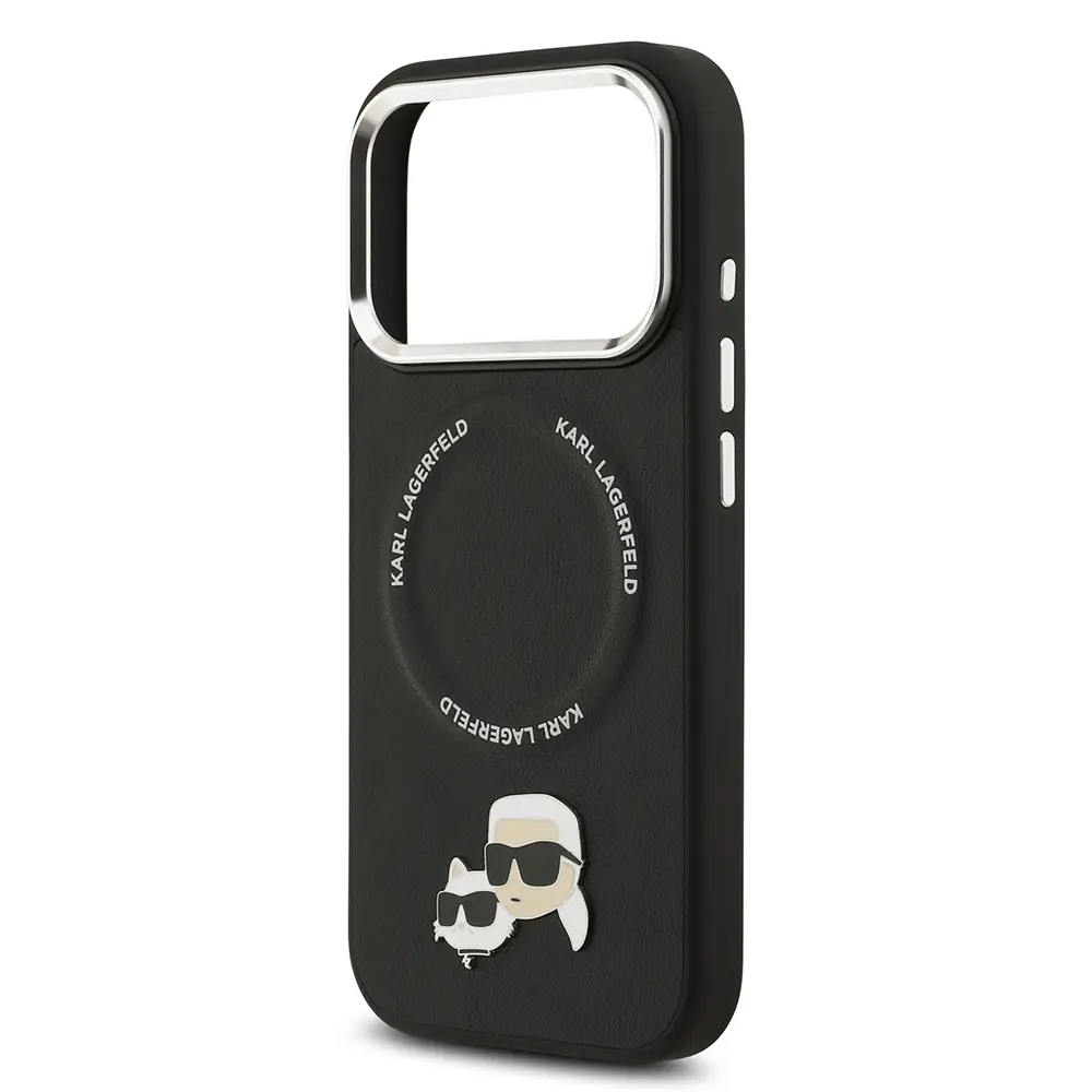iPhone 17 Pro MagSafe Uyumlu PU Deri Kılıf - Karl Lagerfeld K&C