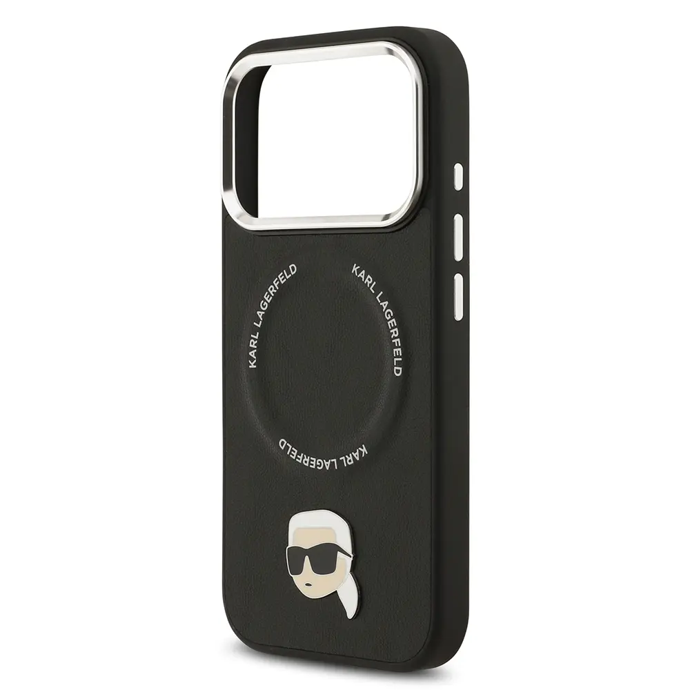 iPhone 17 Pro MagSafe Uyumlu PU Deri Kılıf - Karl Lagerfeld