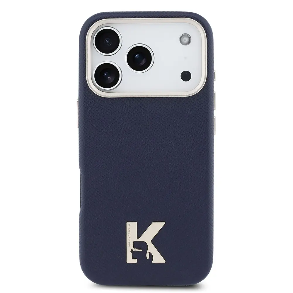 iPhone 17 Pro MagSafe Uyumlu PU Deri Kılıf - Karl Lagerfeld KHEAD