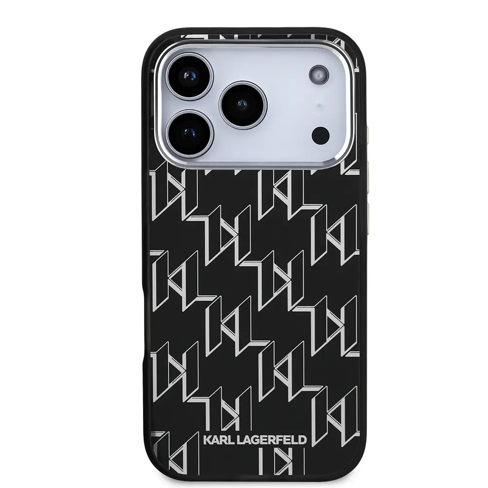 iPhone 17 Pro MagSafe Uyumlu Kılıf - Karl Lagerfeld Monogram