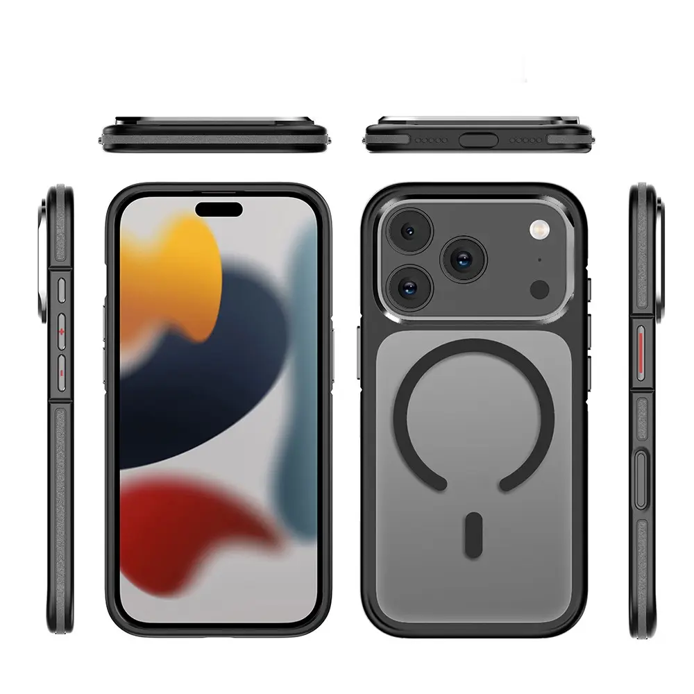 iPhone 17 Pro MagSafe Uyumlu Mat Kılıf - Wlons Vevo
