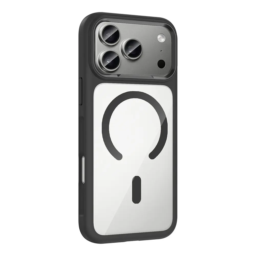 iPhone 17 Pro MagSafe Uyumlu Metal Kamera Çerçeveli Kılıf - Zore Tiko
