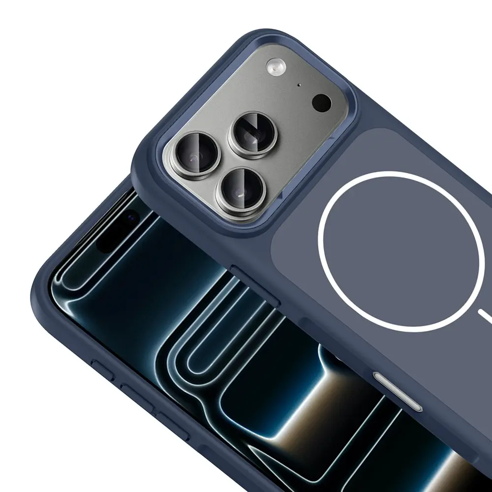 iPhone 17 Pro MagSafe Uyumlu Silikon Kılıf - Zore Sanremo