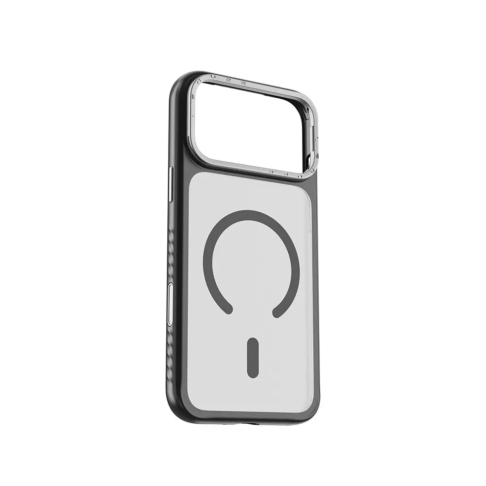 iPhone 17 Pro MagSafe Uyumlu Metal Kamera Standlı Kılıf - Lenyes CK226