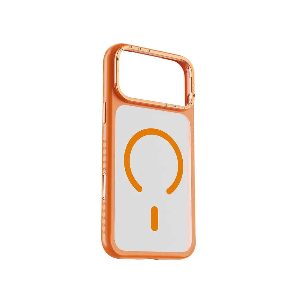 iPhone 17 Pro MagSafe Uyumlu Metal Kamera Standlı Kılıf - Lenyes CK226