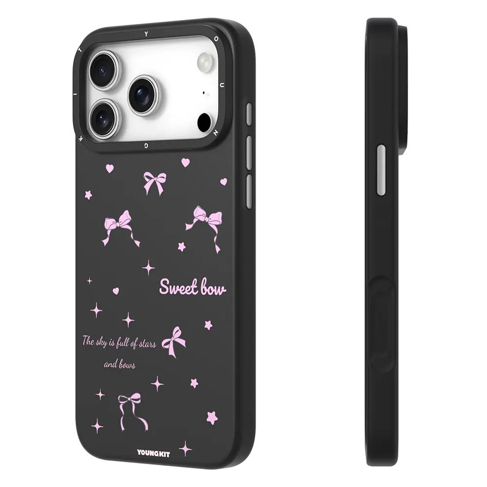 iPhone 17 Pro MagSafe Uyumlu Çift Katmanlı Kılıf - Youngkit Sweathart