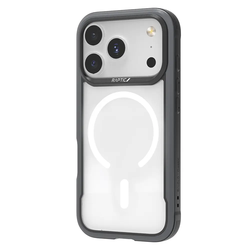 iPhone 17 Pro MagSafe Uyumlu Şeffaf Kılıf - Raptic Shield