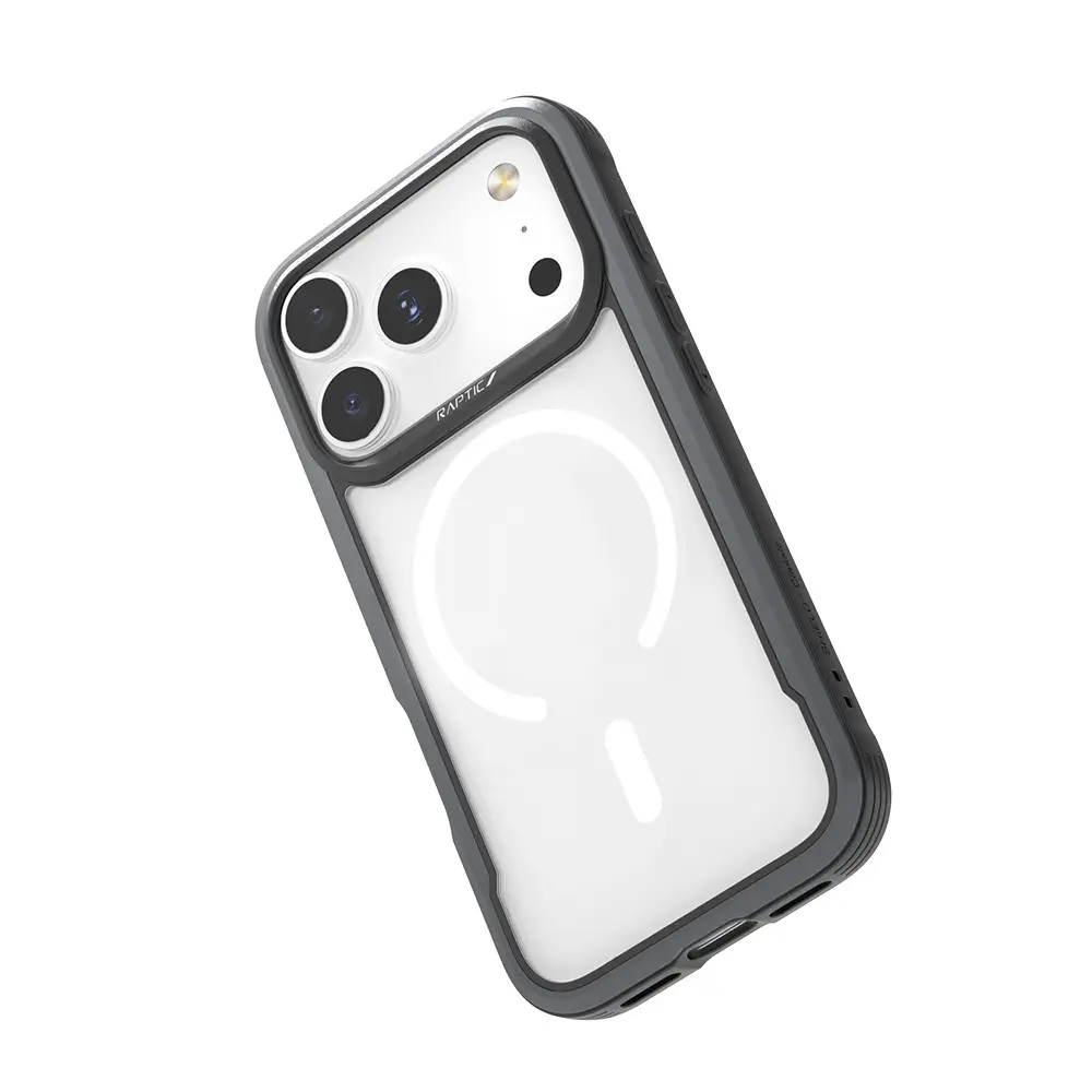 iPhone 17 Pro MagSafe Uyumlu Şeffaf Kılıf - Raptic Shield
