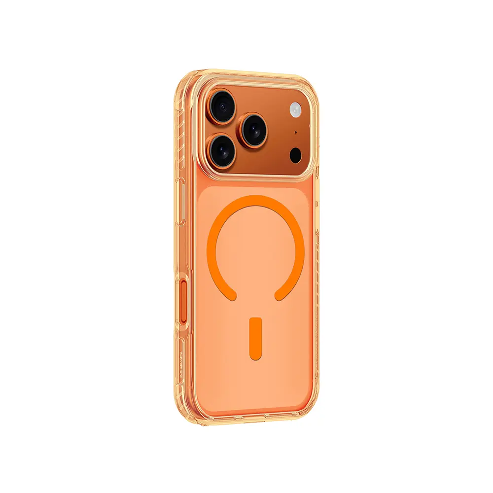 Apple iPhone 17 Pro Kılıf M-Safe Şarj Özellikli Airbag Tasarımlı AmazingThing Titan Pro Serisi Kapak