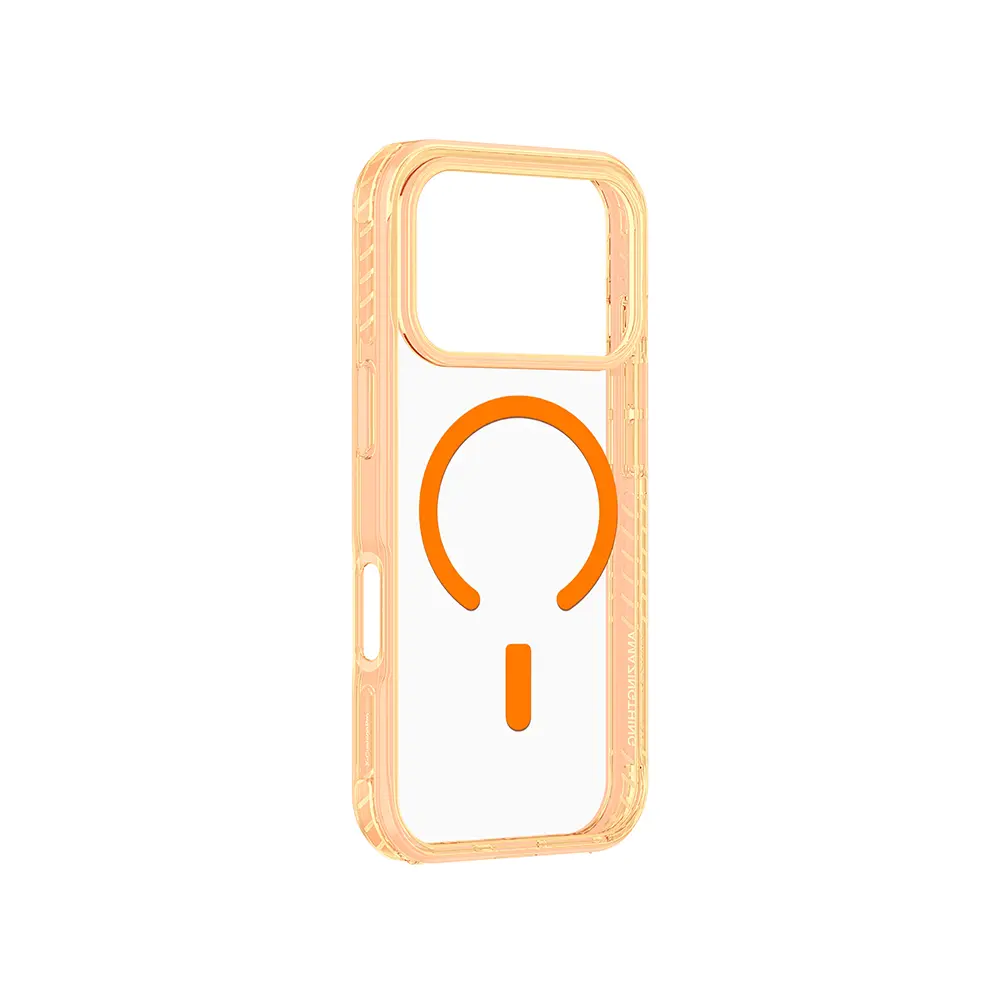 Apple iPhone 17 Pro Kılıf M-Safe Şarj Özellikli Airbag Tasarımlı AmazingThing Titan Pro Serisi Kapak