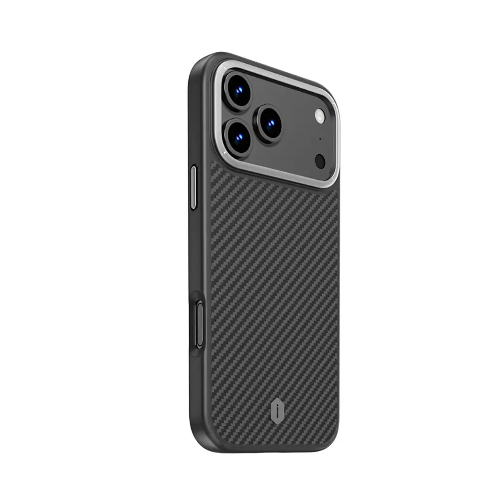 iPhone 17 Pro MagSafe Uyumlu Aramid Fiber Kılıf - Wiwu Defense Ultra DCC-205