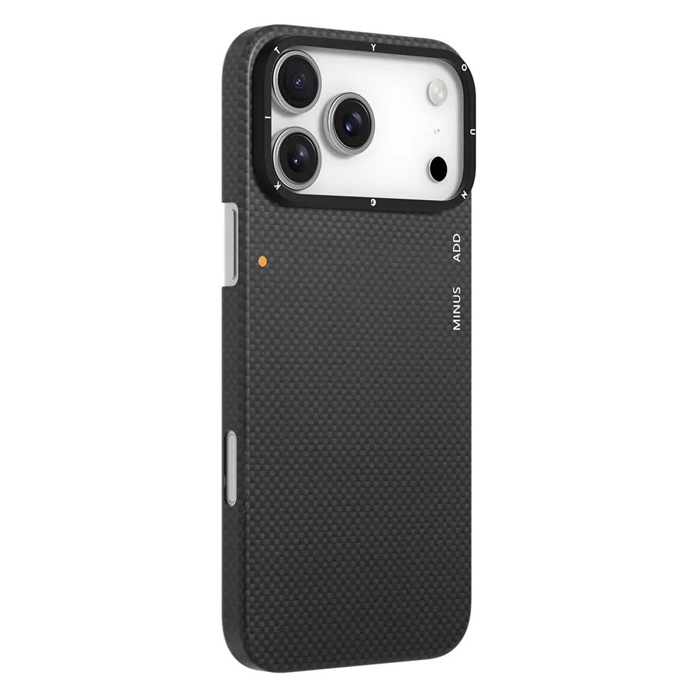 iPhone 17 Pro MagSafe Uyumlu Aramid Fiber Kılıf - Youngkit Extreme Wing