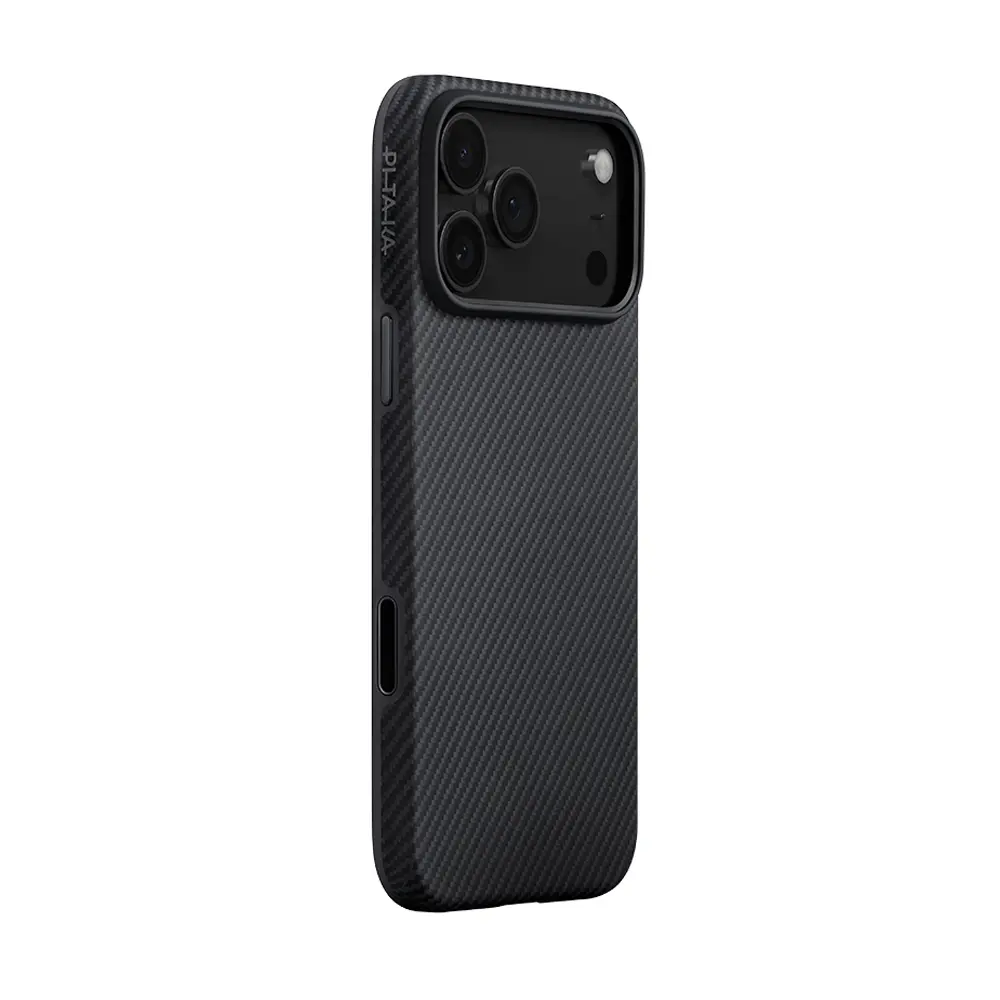 iPhone 17 Pro MagSafe Uyumlu Aramid Fiber Kılıf - Pitaka Military-Grade Classic