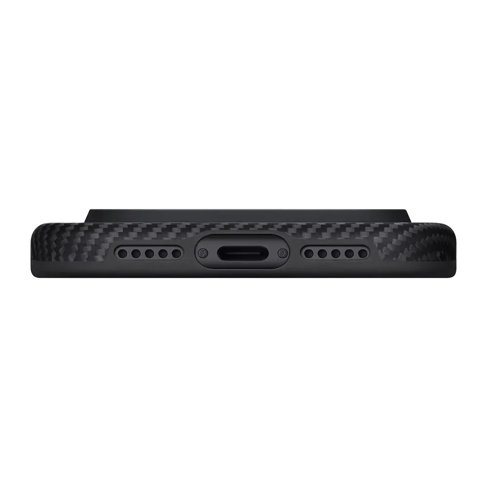 iPhone 17 Pro MagSafe Uyumlu Aramid Fiber Kılıf - Pitaka Military-Grade Classic