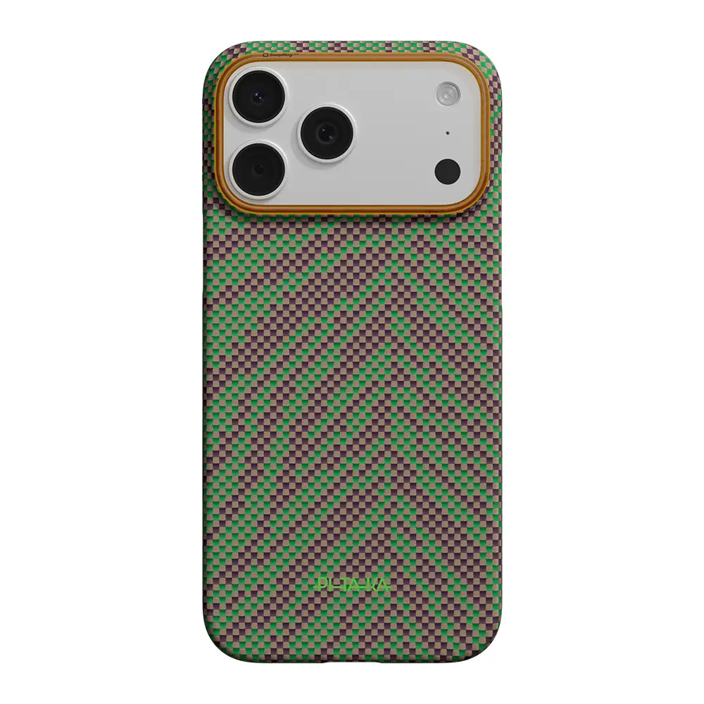 iPhone 17 Pro MagSafe Uyumlu Aramid Fiber Kılıf - Pitaka Breath of Veins