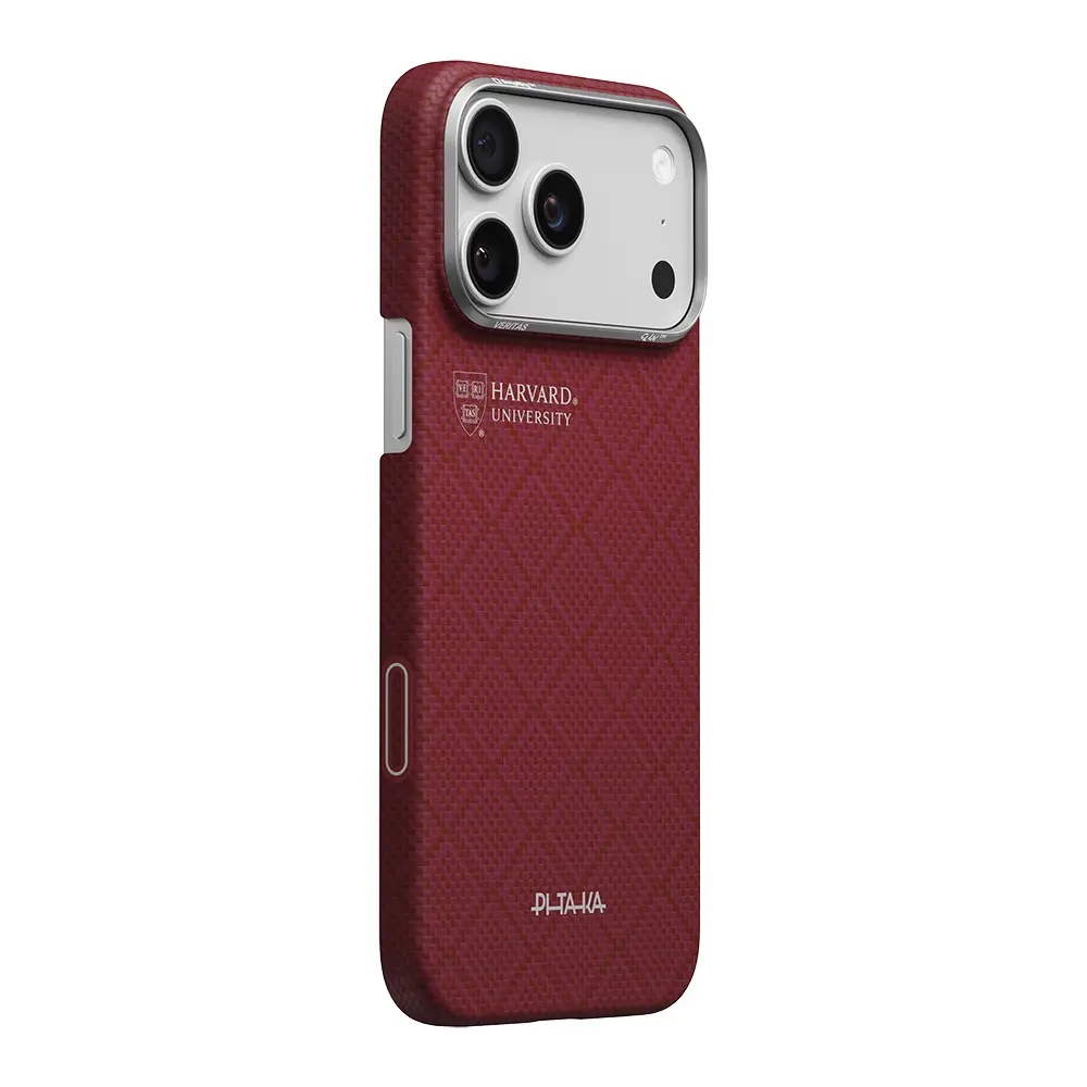 iPhone 17 Pro MagSafe Uyumlu Aramid Fiber Kılıf - Pitaka Harvard University