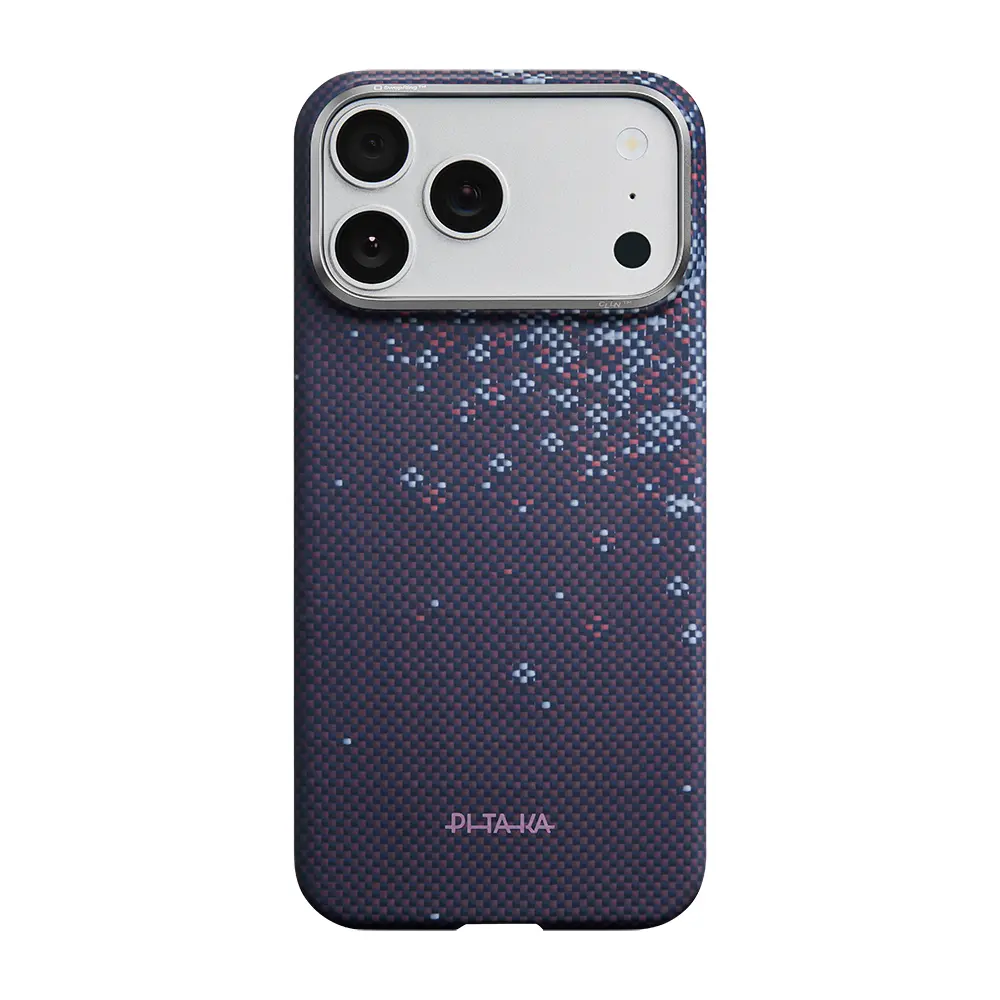 iPhone 17 Pro MagSafe Uyumlu Aramid Fiber Kılıf - Pitaka Sakura Hours