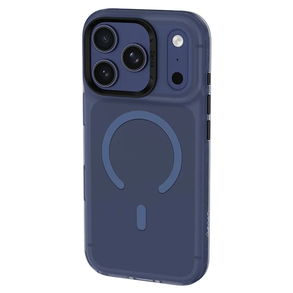 Apple iPhone 17 Pro Kılıf M-Safe Şarj Özellikli Benks C-Magnet Lucid Armor Kapak