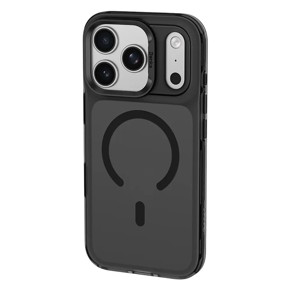 Apple iPhone 17 Pro Kılıf M-Safe Şarj Özellikli Benks C-Magnet Lucid Armor Kapak