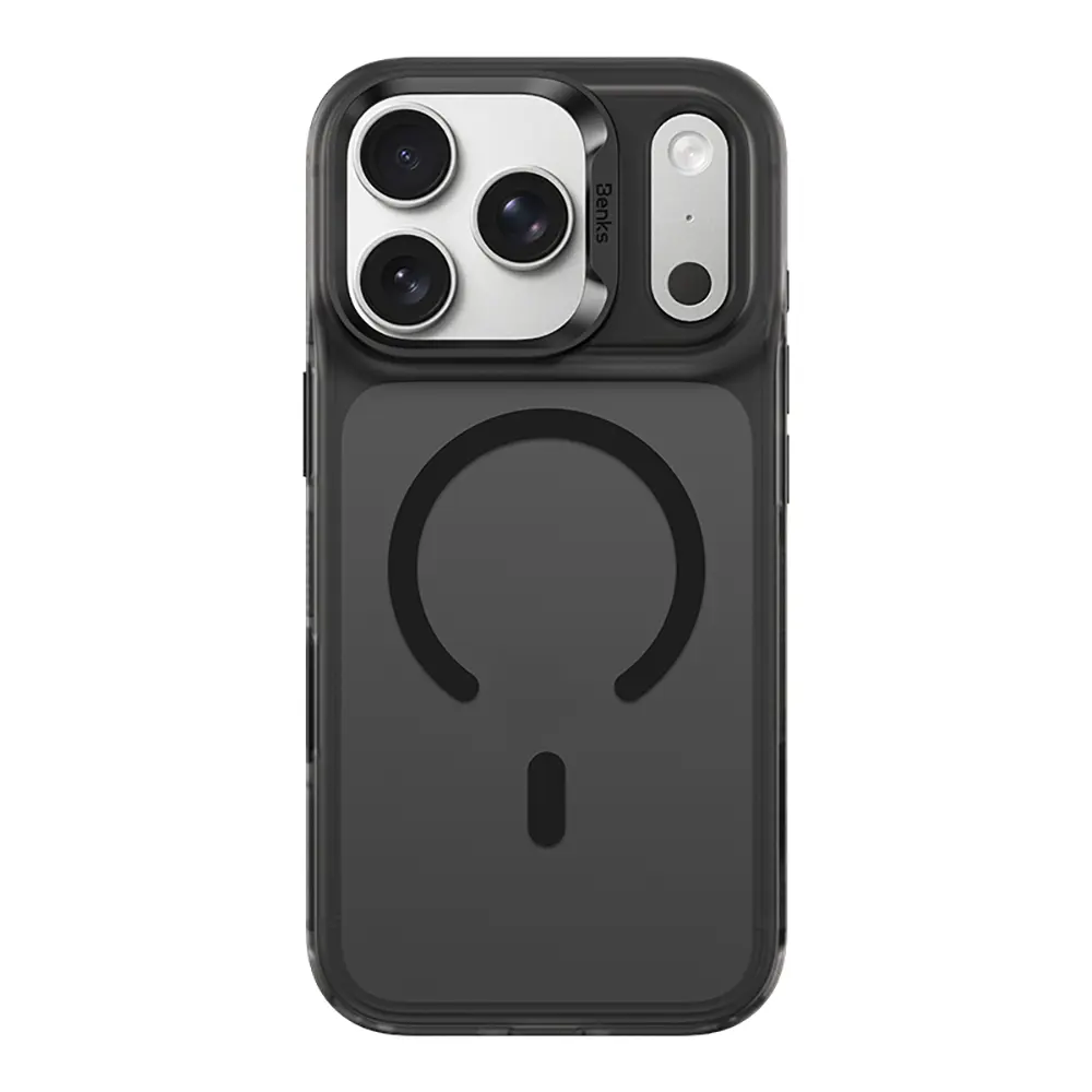 Apple iPhone 17 Pro Kılıf M-Safe Şarj Özellikli Benks C-Magnet Lucid Armor Kapak