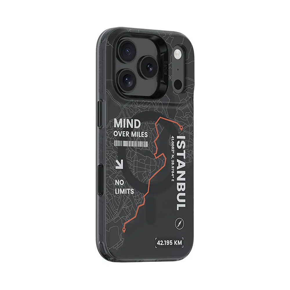 iPhone 17 Pro MagSafe Uyumlu Şeffaf Olmayan Kılıf - Benks City Serisi