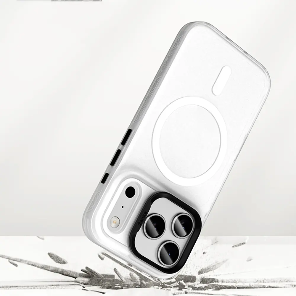 iPhone 17 Pro MagSafe Uyumlu Şeffaf Kılıf - Benks Lucid Armor