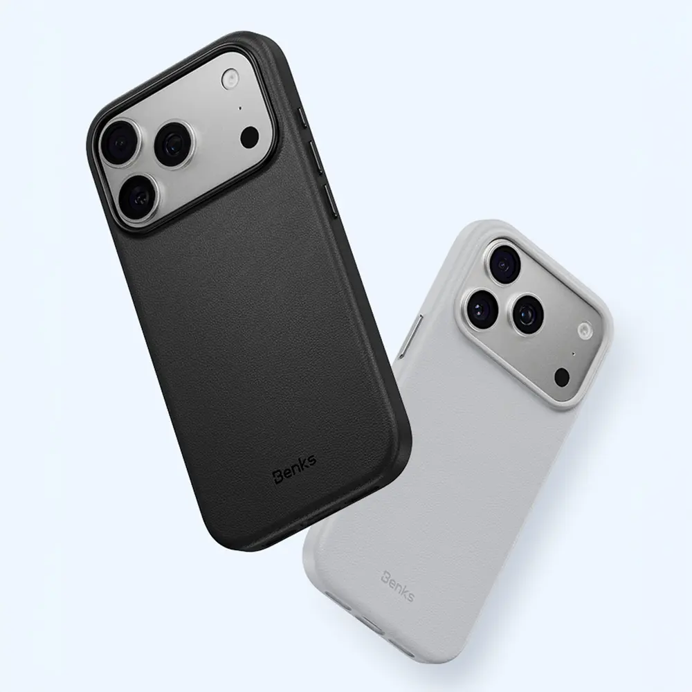 iPhone 17 Pro MagSafe Uyumlu PU Deri Kılıf - Benks VitaPro