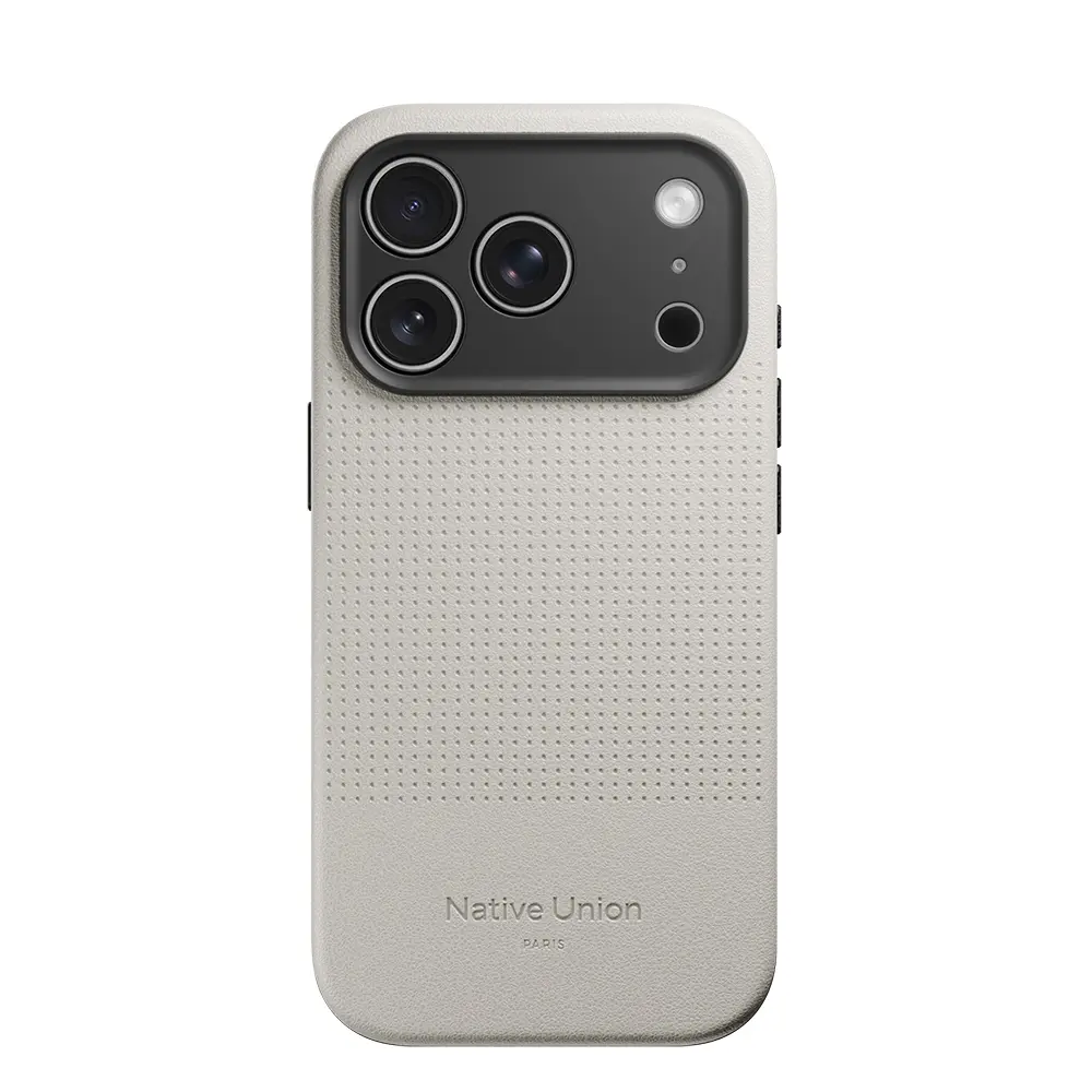 iPhone 17 Pro MagSafe Uyumlu Deri Dokulu Kılıf - Native Union Active
