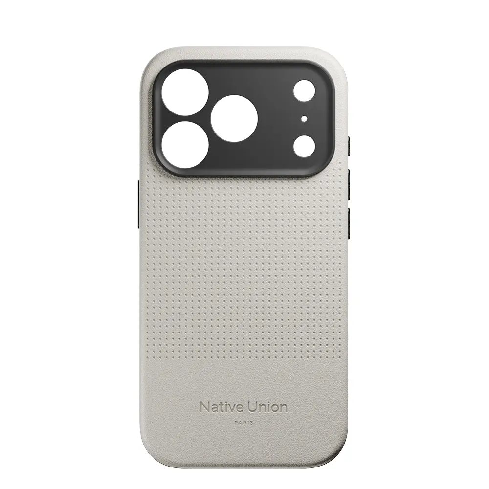 iPhone 17 Pro MagSafe Uyumlu Deri Dokulu Kılıf - Native Union Active