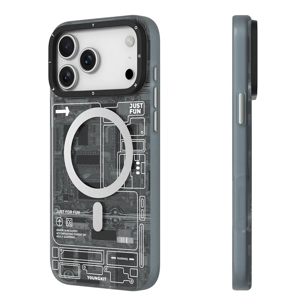 iPhone 17 Pro MagSafe Uyumlu Kamera Denetim Butonlu Kılıf - Youngkit Technology
