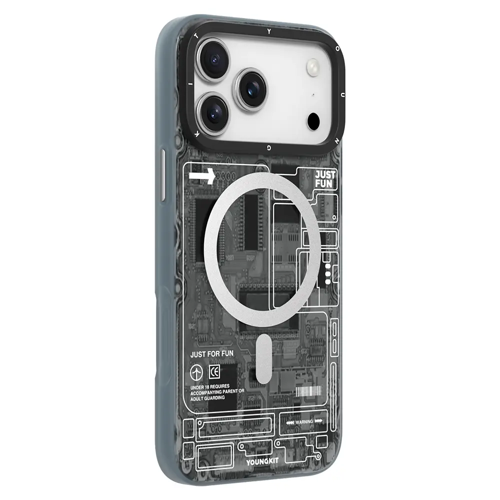 iPhone 17 Pro MagSafe Uyumlu Kamera Denetim Butonlu Kılıf - Youngkit Technology
