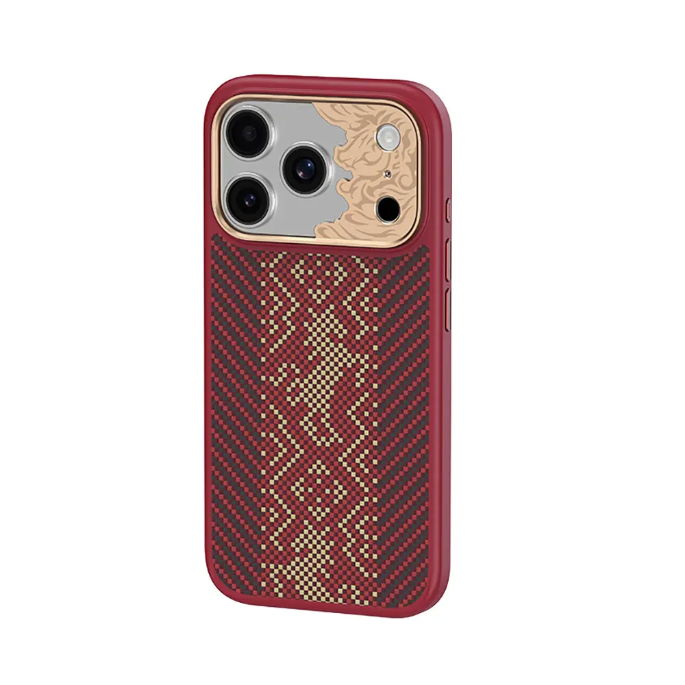 iPhone 17 Pro MagSafe Uyumlu Kevlar Dokulu Kılıf - Benks Knight ArmorPro