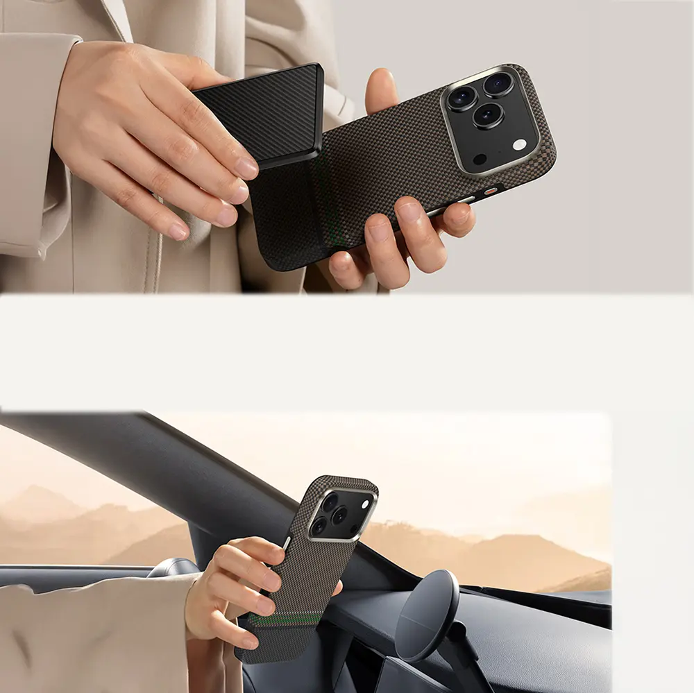 iPhone 17 Pro MagSafe Uyumlu Kevlar Kılıf - Benks Prestige ArmorAir