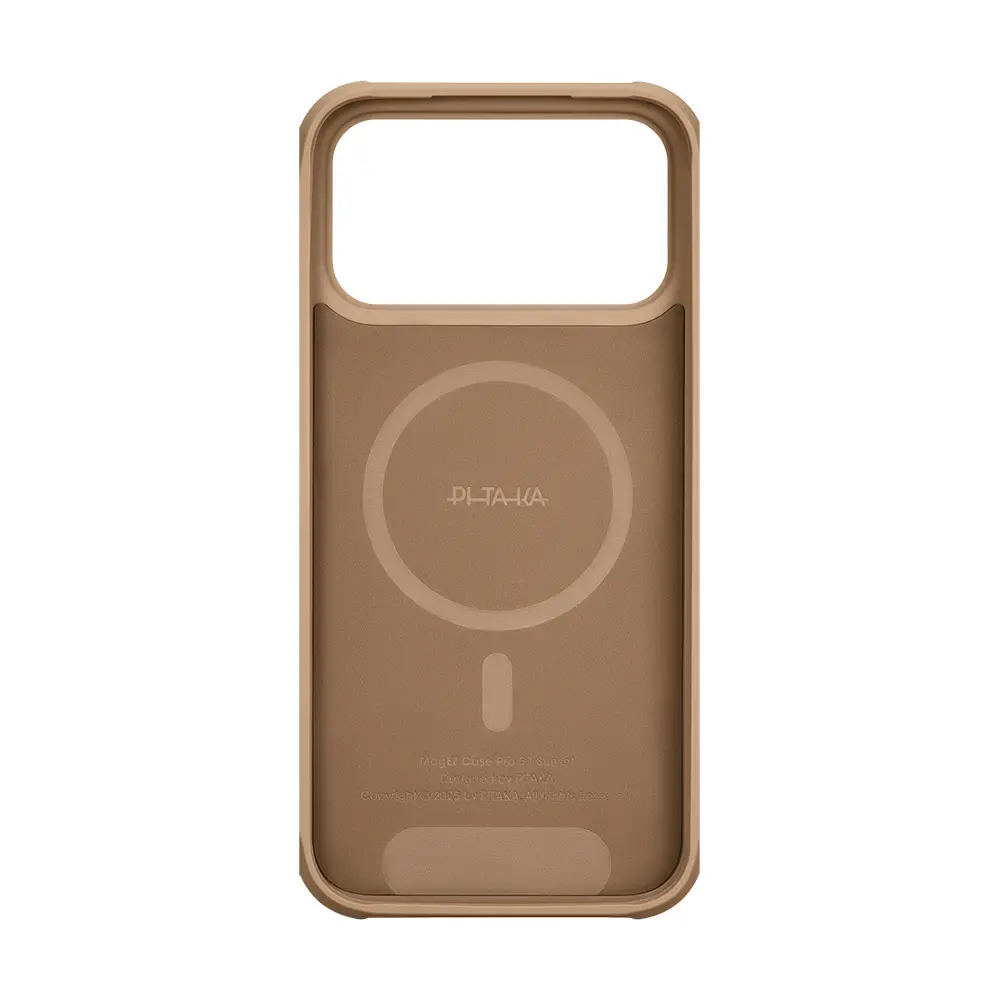 iPhone 17 Pro MagSafe Uyumlu Aramid Kılıf - Pitaka Pro Guard Sunset