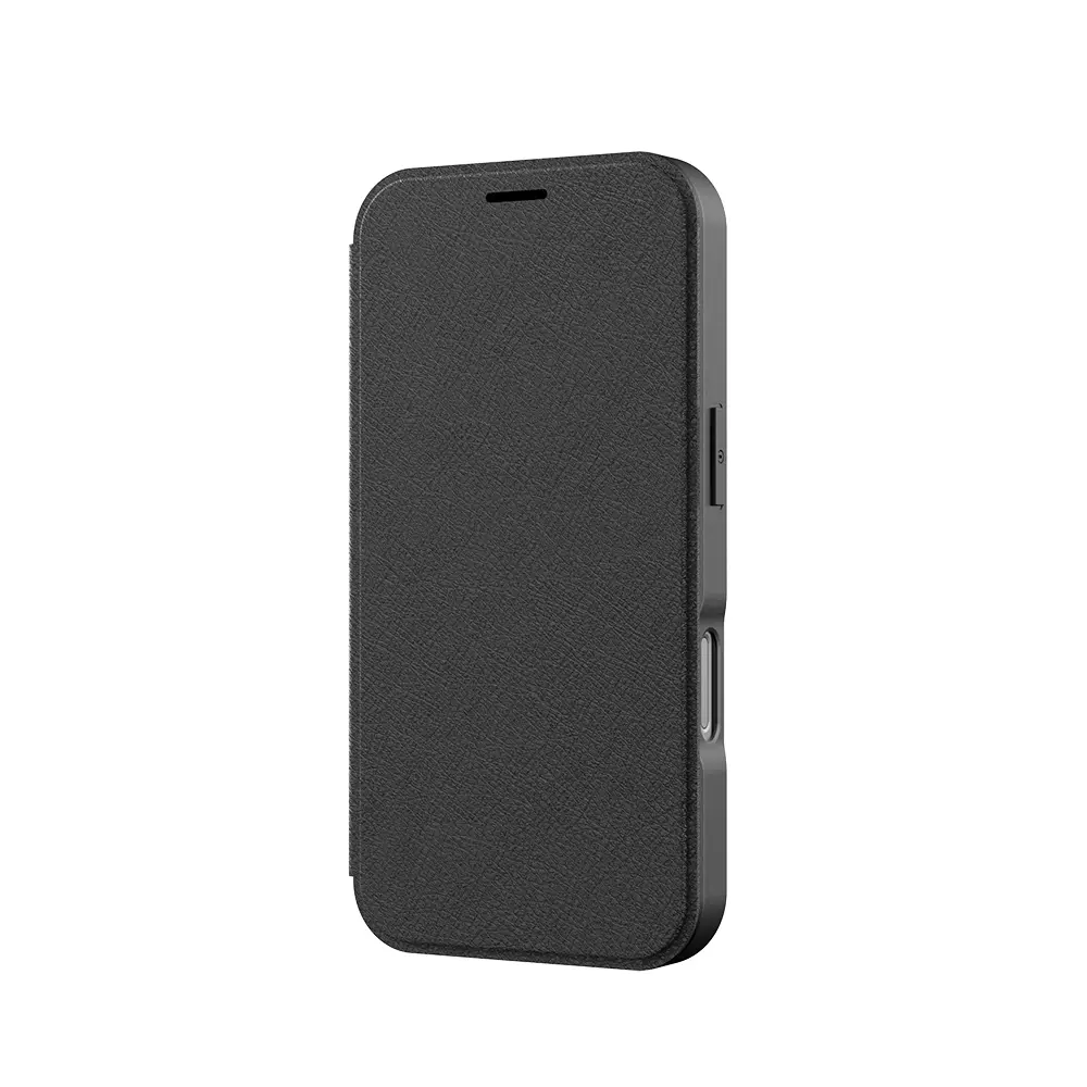iPhone 17 Pro MagSafe Uyumlu Şeffaf Kartlıklı Kapaklı Kılıf - Raptic Air Folio