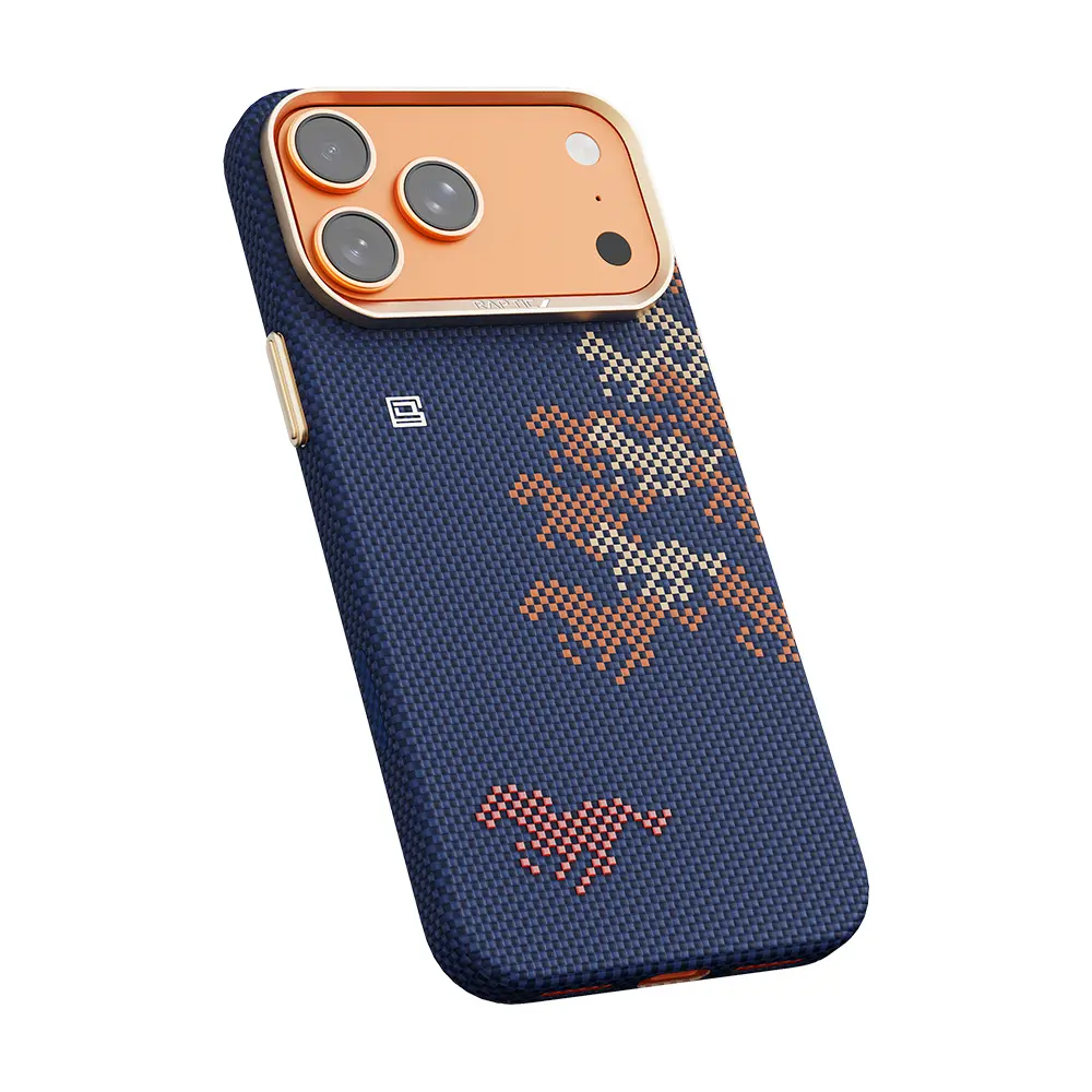 iPhone 17 Pro MagSafe Uyumlu Aramid Fiber Kılıf - Raptic Chivalry