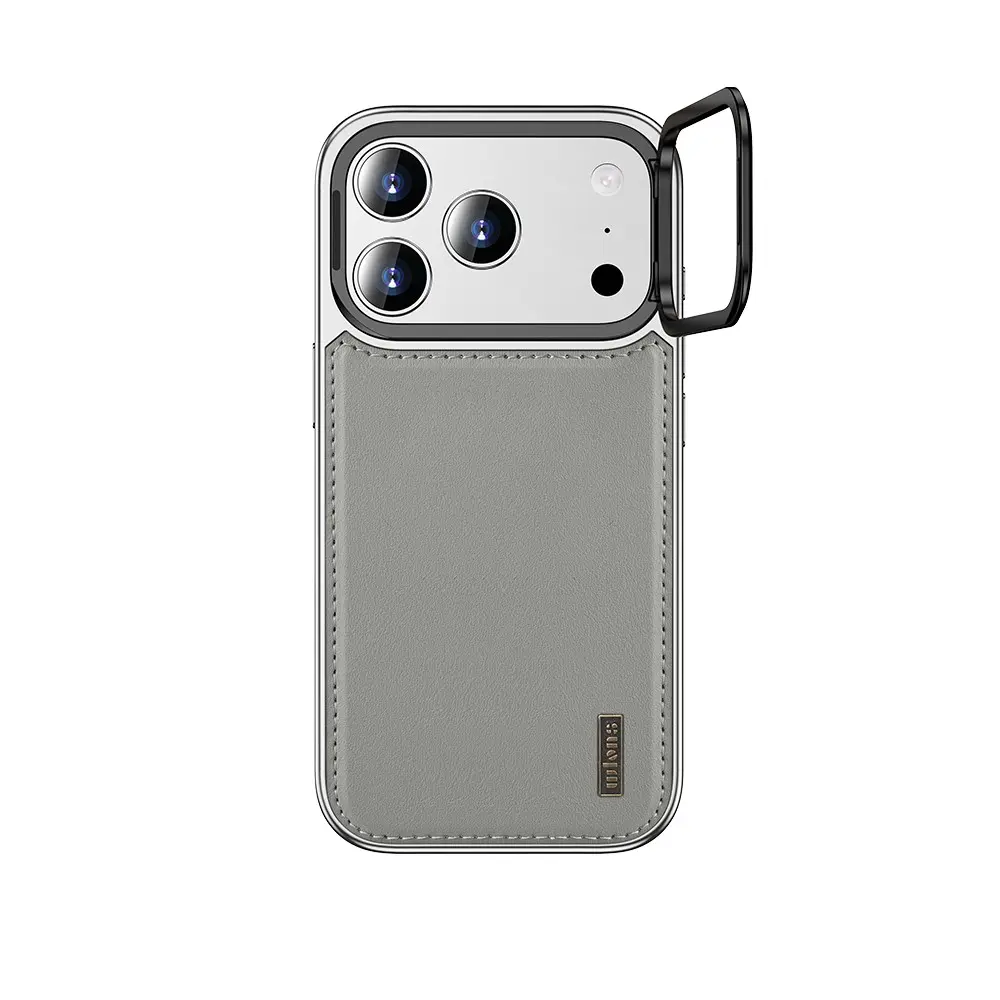 iPhone 17 Pro MagSafe Uyumlu Standlı Kılıf - Wlons Leto