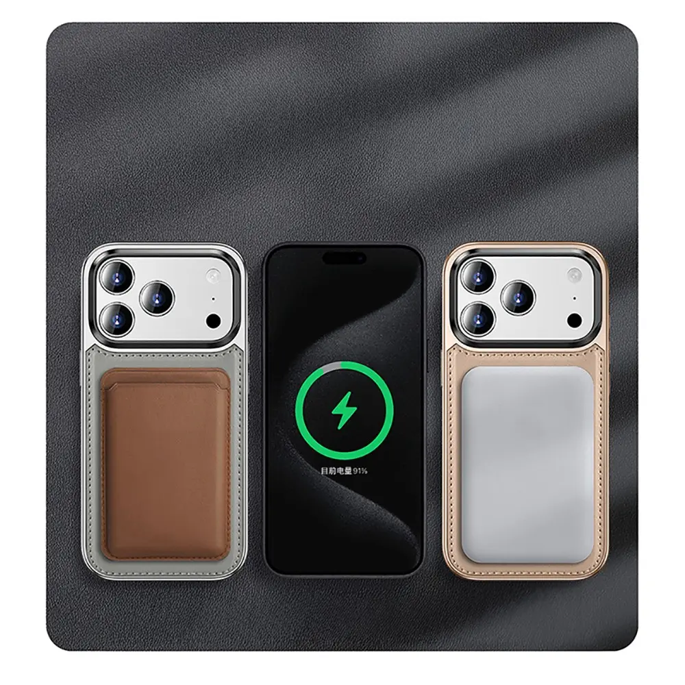 iPhone 17 Pro MagSafe Uyumlu Standlı Kılıf - Wlons Leto