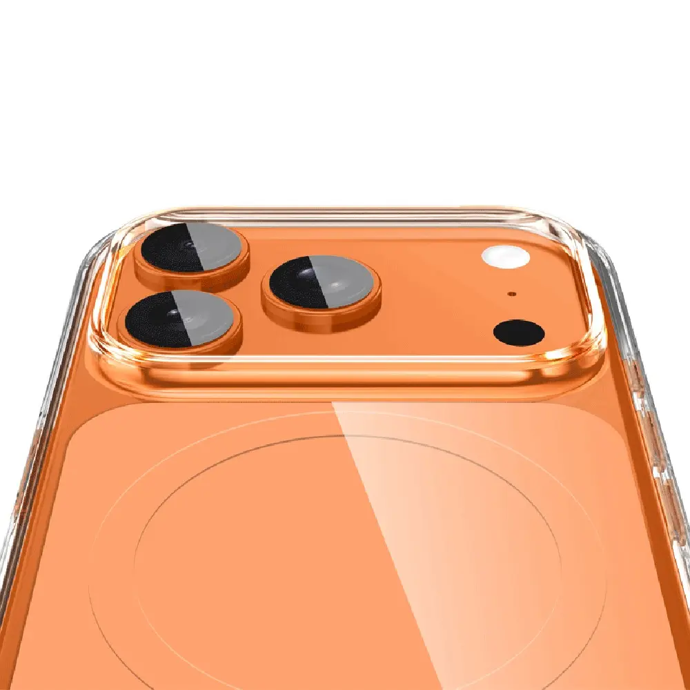 iPhone 17 Pro MagSafe Uyumlu Şeffaf Kılıf - Wlons Apel