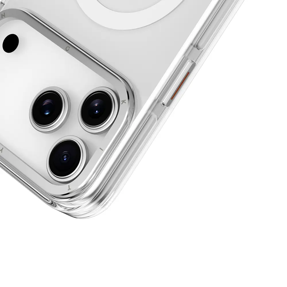 Apple iPhone 17 Pro Kılıf M-safe Şarj Özellikli Şeffaf Youngkit Crystal Shield Serisi Kapak