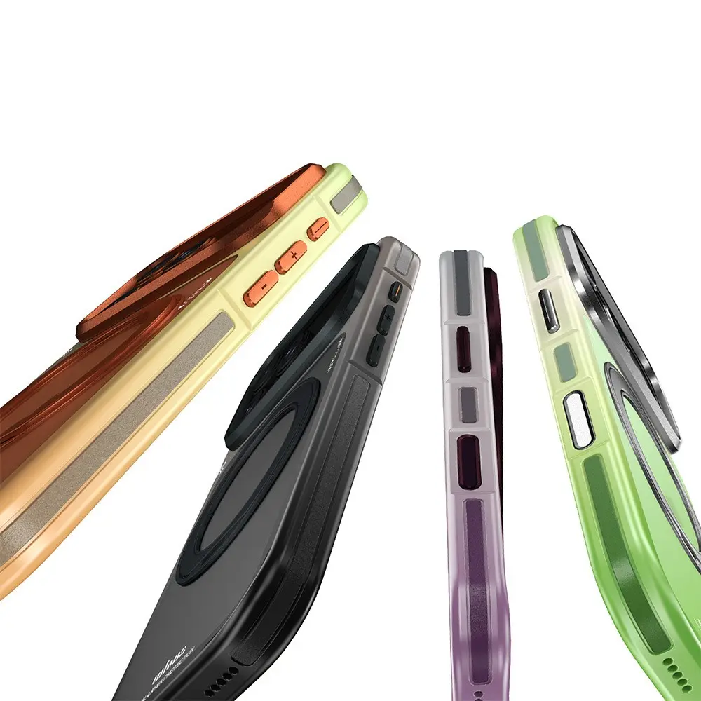 iPhone 17 Pro MagSafe Uyumlu Standlı Sert Kılıf - Wlons Arvox